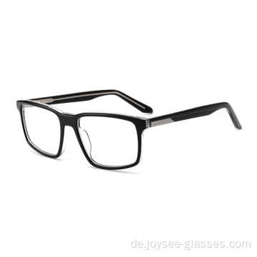 Quadratischer Randrahmen gebrochen-resistenter hochwertiger Brillenrahmen